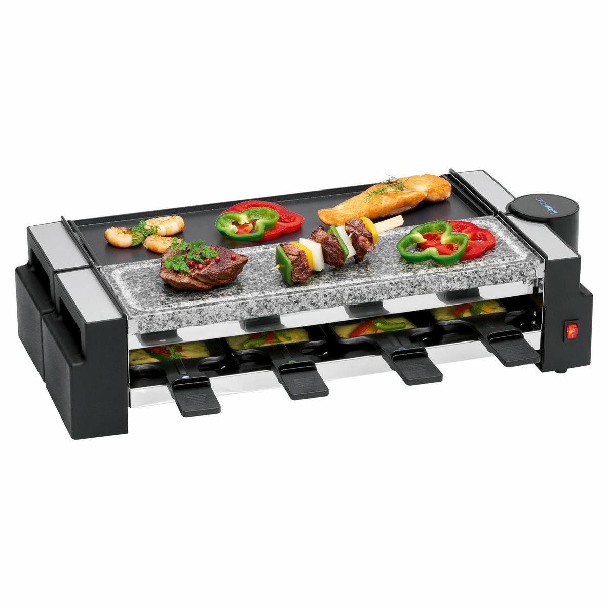 Clatronic RG 3678 raclette grill 2in1