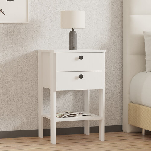 Nachttisch Ruzisa White