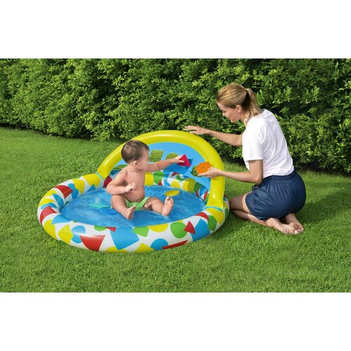 Bestway Aufblasbarer Pool mit Formeinlage , 120 x 117 x 46 cm