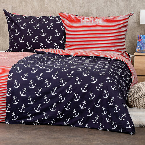 Lenjerie de pat din bumbac 4Home Marine, 140 x 200 cm, 70 x 90 cm