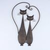 Металева декорація на стіну Cats, 52 см