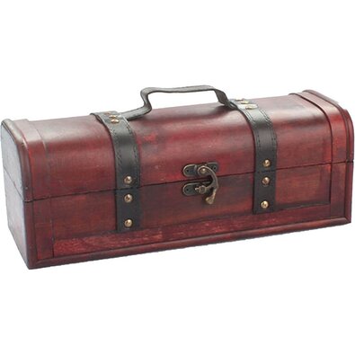 Darčeková truhla na ležiacu fľašu, 35 × 14 × 13 cm