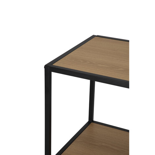 Raft metalic LOFTY GRID Low Oak, 114 x 77 cm