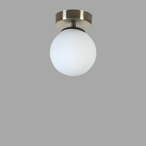 Stropní svítidlo Yeni Can Tekli Mat Krom Beyaz Camli Avize, bílá