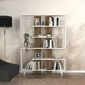 Knižnica Rain White Walnut