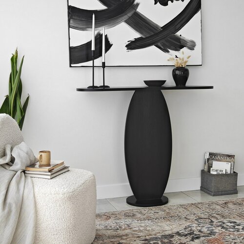 Beistelltisch Ellittica Anthracite