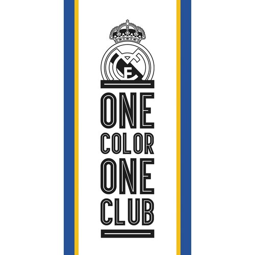 Real Madrid One Color One Club törölköző,, 70 x 140 cm