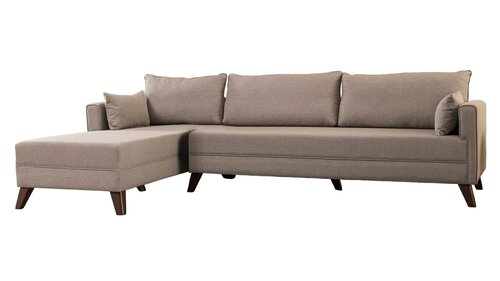 Sofa narożna Bella Narożnik Lewy 1 Kremowy