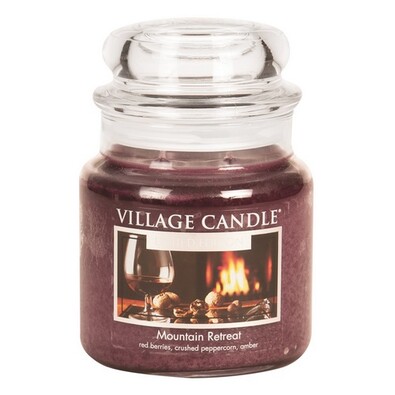 Village Candle Vonná svíčka ve skle  Víkend na horách - Mountain Retreat, 397 g