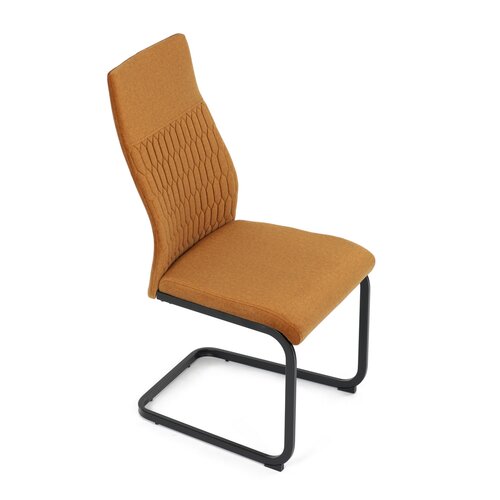 Scaun de sufragerie DCL-X7018 YEL2, galben