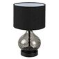Rabalux 74034 dekoratívna stolná lampa Pirelo, E14, 1x max. 25W, čierna