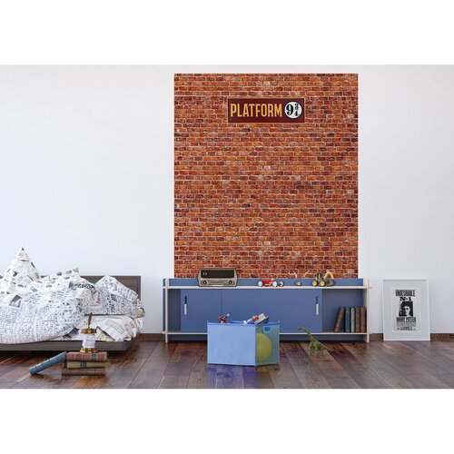 Otroška fototapeta Harry Potter Platform 9 3/4 182x 252 cm, 4 deli