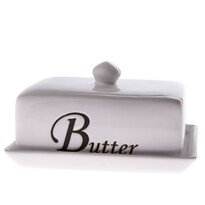 Keramische Butterdose Butter 16,5 x 12 x 9,5 cm