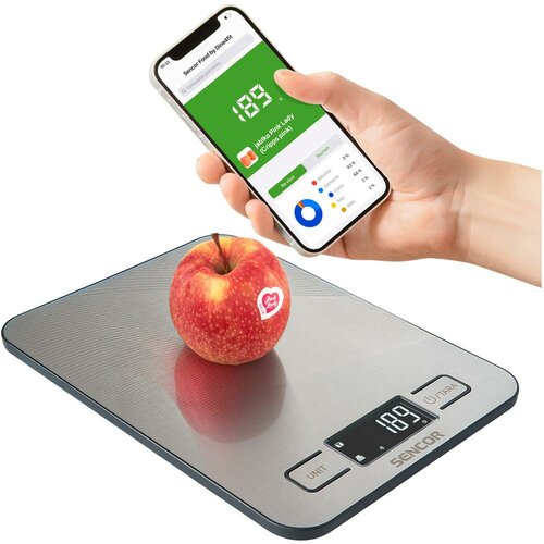 Sencor SKS 8080 inteligentná kuchynská váha sBluetooth