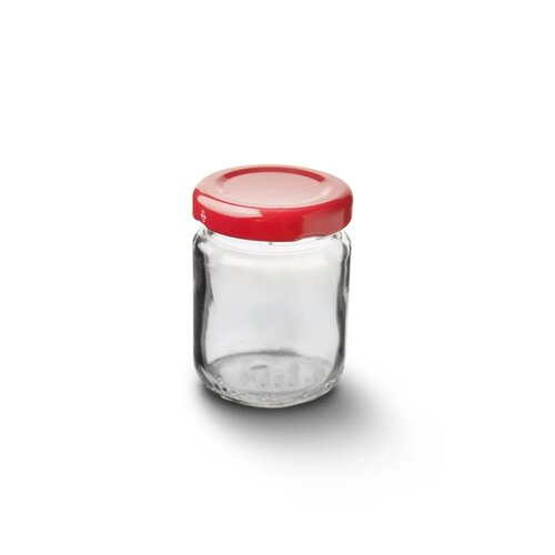 Orion Set of 9 preserving jars with lids, 0.06 l