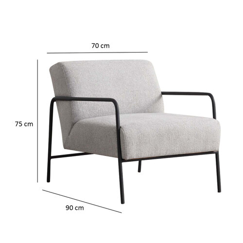 Křeslo Eti Bergere Grey