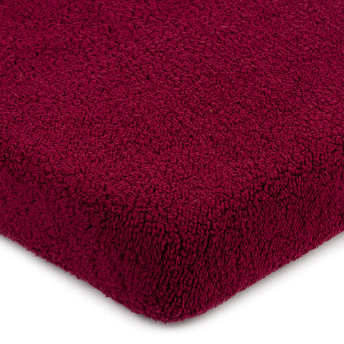 Cearşaf de pat 4Home din imitaţie de lână, burgund, 180 x 200 cm