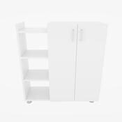 Skrinka na topánky Asus White