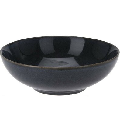 Kameninový hluboký talíř Glaze, pr. 24,5 cm šedá