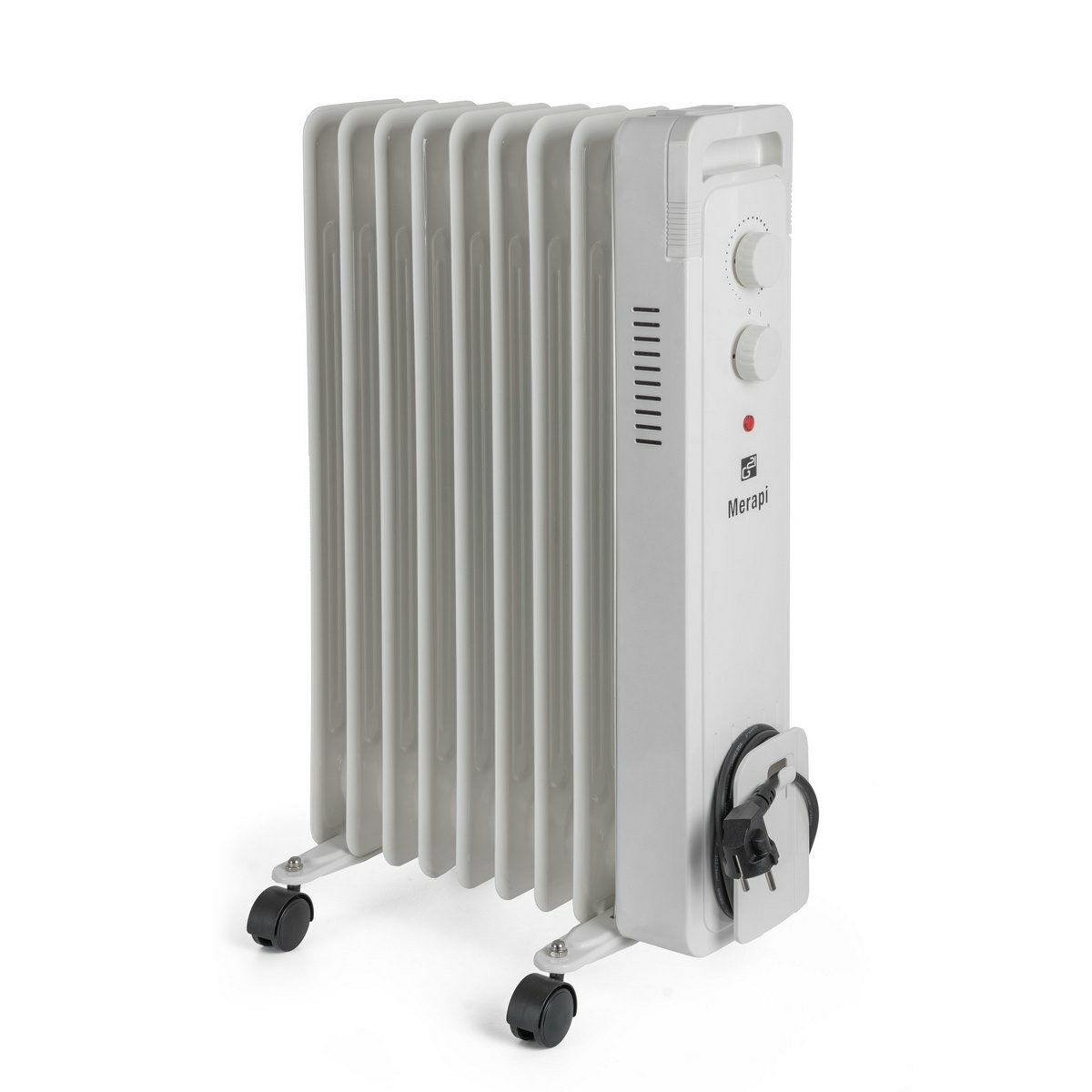 G21 Merapi olejový radiátor, 9 rebier, 2000 W,biely
