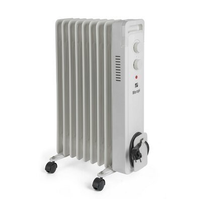 G21 Olejový radiátor Merapi, 9 žeber, 2000 W, bílá