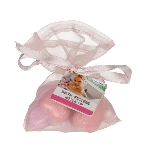 Peneča srca za kopel, 10 kosov