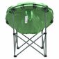 Scaun pliabil Cattara Camping Flowers, verde