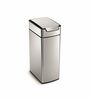 Coș de gunoi Simplehuman Touch 40 l,  îngust