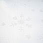 Snowflakes karácsonyi abrosz fehér, 77 x 77 cm