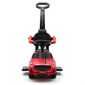 Mașinuță Baby Mix pentru copii cu sunet și barăde ghidare Racer, roșu