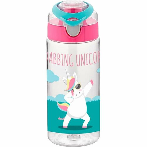 Florina Detská plastová fľaša Unicorn, 500 ml