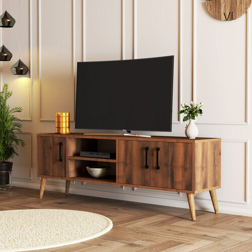 Televizní stolek Exxen Walnut