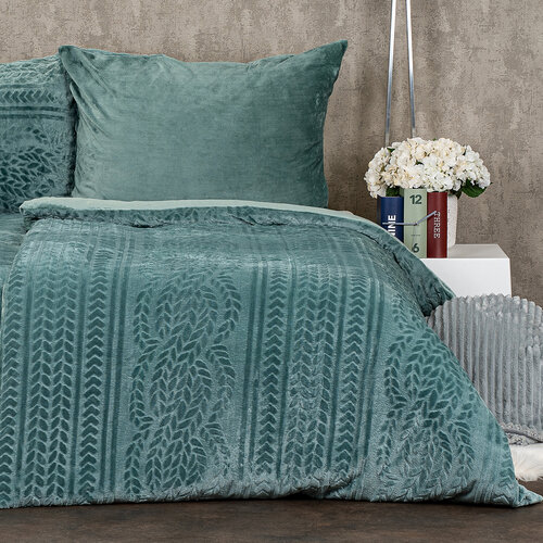 4Home Posteljnina iz mikroflanela Knit, 140 x 200cm, 70 x 90 cm