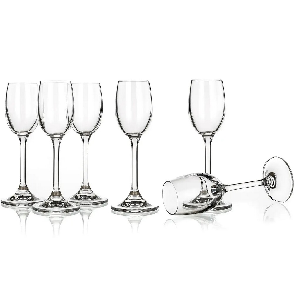 Banquet 6-dielna sada pohárov na likér Leona, 60 ml