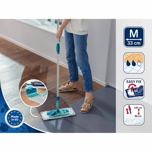 Leifheit Mop PowerClean M micro duo s teleskopickou tyčí 55512
