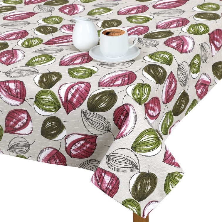 Bellatex Ubrus BERTA 120x140cm Lístky, 120 x 140 cm