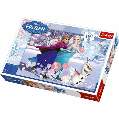 Obrázok Puzzle pro děti TREFL 160 dílků - Disney: Ledové království