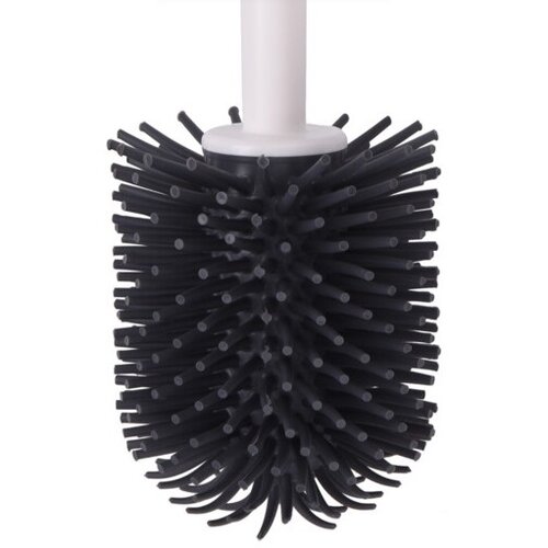 WC set Rumba antracit, silikonska krtača, 11 x36,5 cm