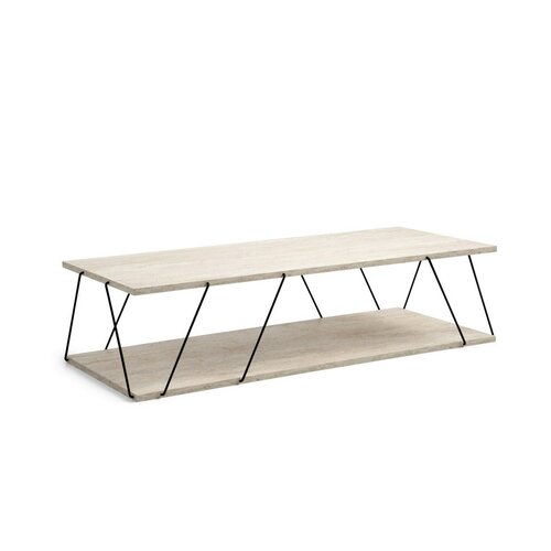 Stolik konferencyjny Labranda Travertine and Black