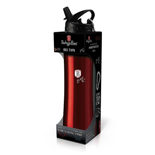 Berlinger Haus Спортивна пляшка Burgundy Metallic Line, 0,5 л