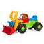 Excavator încărcător Bayo pentru copii, 74 cm, verde