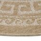 Teppich Comilla 0887 beige, Durchmesser 120 cm