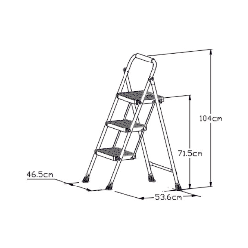 Lamart LT8097 Eurostep lépcsőfokok, 3 lépcsőfok termék 2. képe