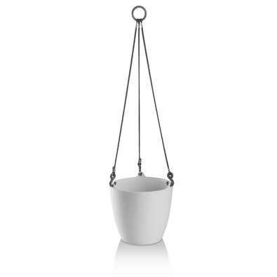Gardenico viseči cvetlični lonec Ariella bel, 18cm