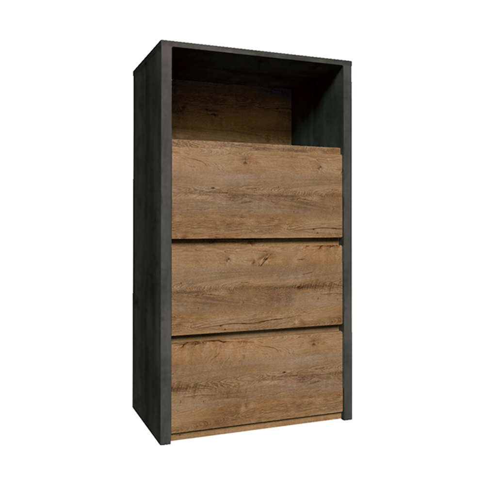 Komoda MONTANA KS3, sivá