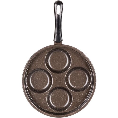 Banquet Panvica na 4 lievance GRANITE Brown, 24 cm