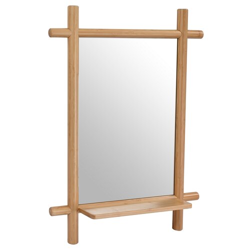 Oglinda de perete B027 NAT, bambus