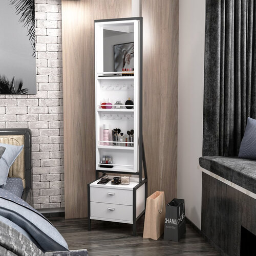Kozmetický stolík Elegante White