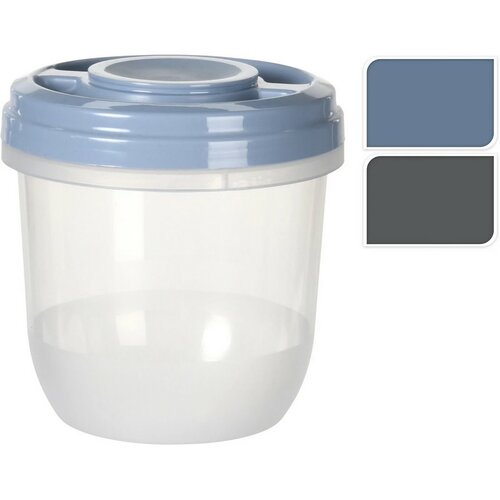 Set 3 doze din plastic Round, 1 l