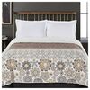 DecoKing Покривало для ліжка Alhambra коричневий, 220 x 240 см
